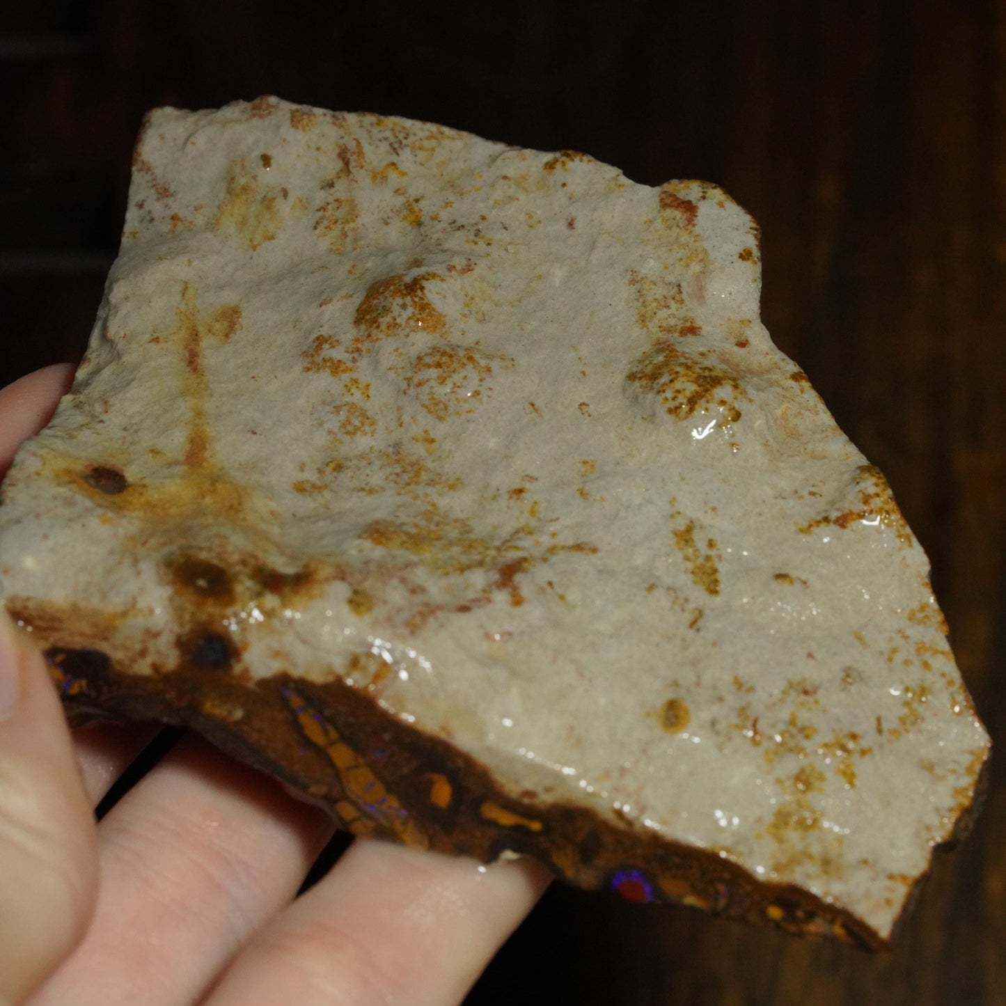 Boulder Opal Slab