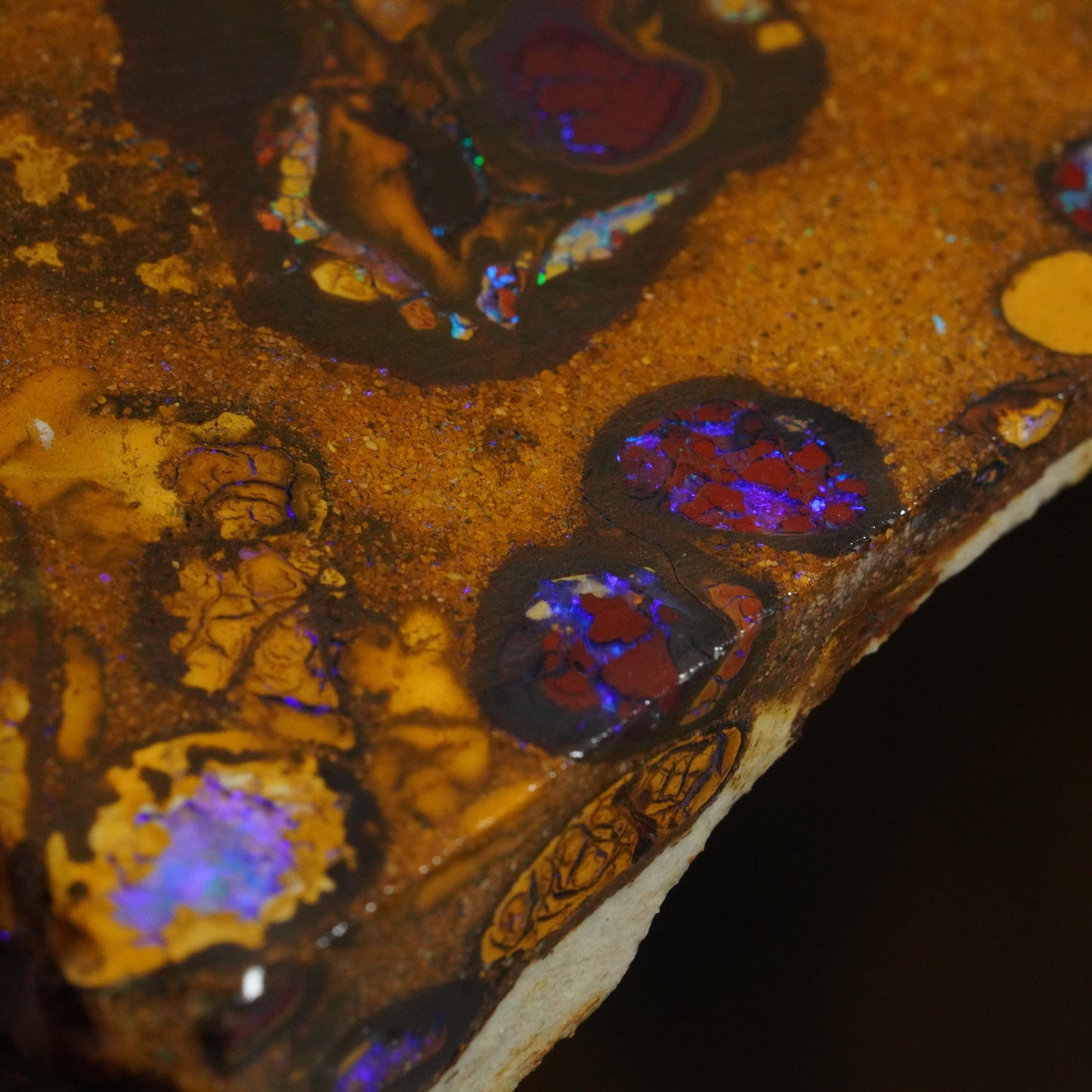 Boulder Opal Slab