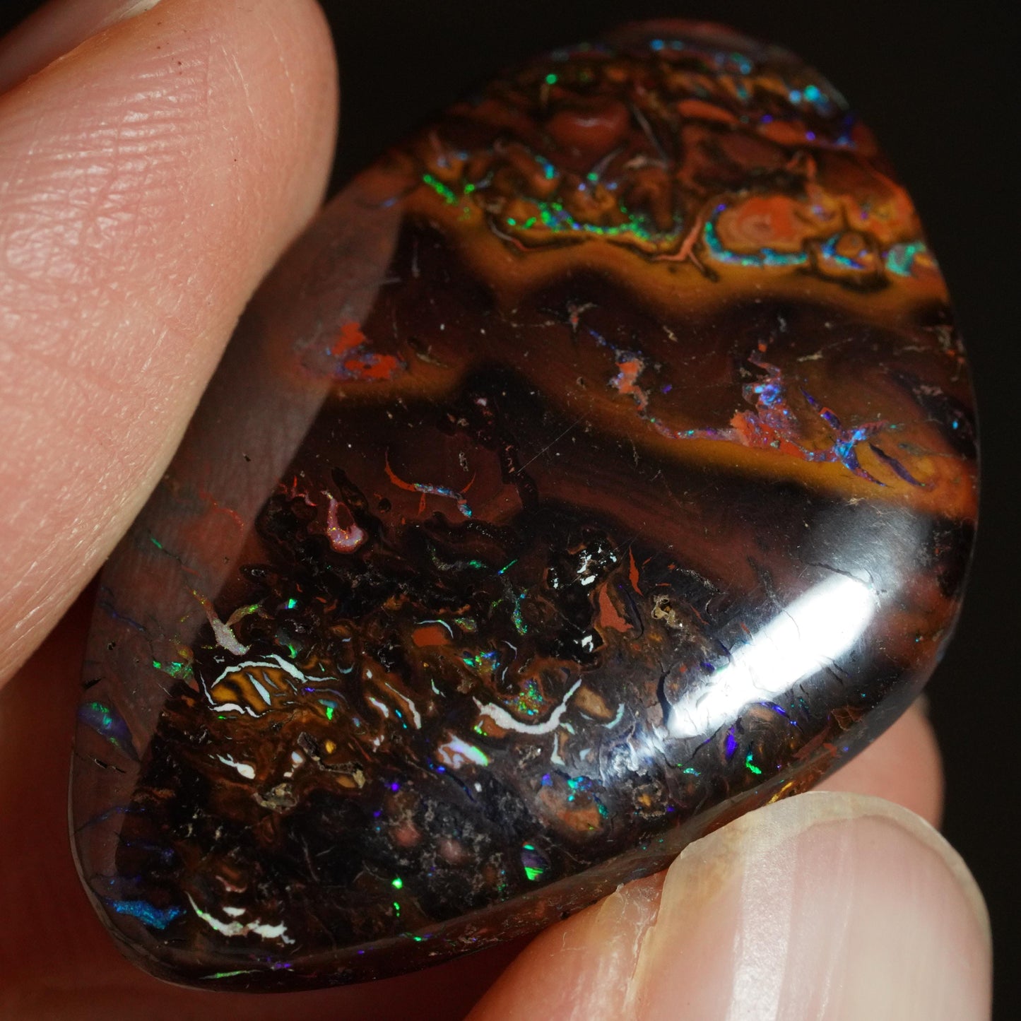 Boulder Opal Cut Stone