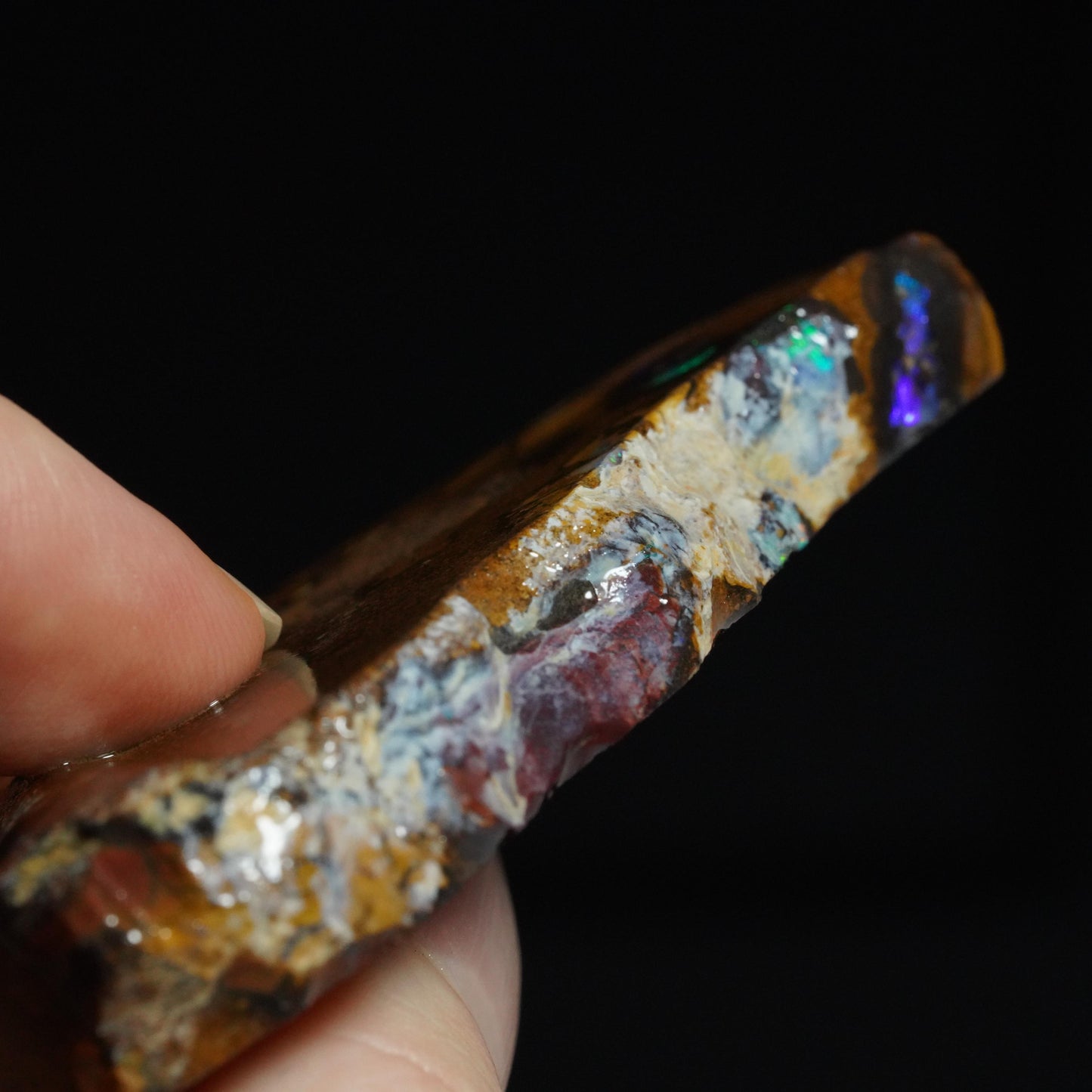 Boulder Opal Slab