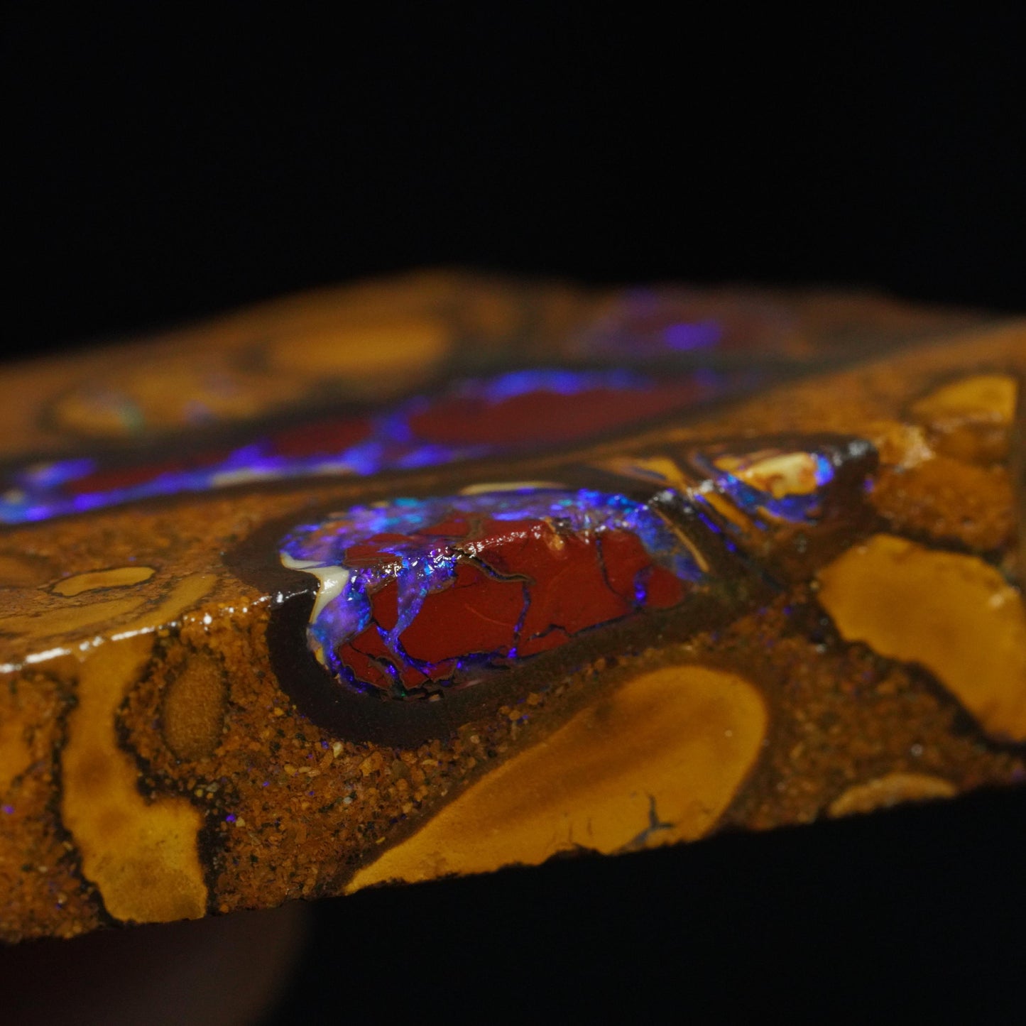 Boulder Opal Slab