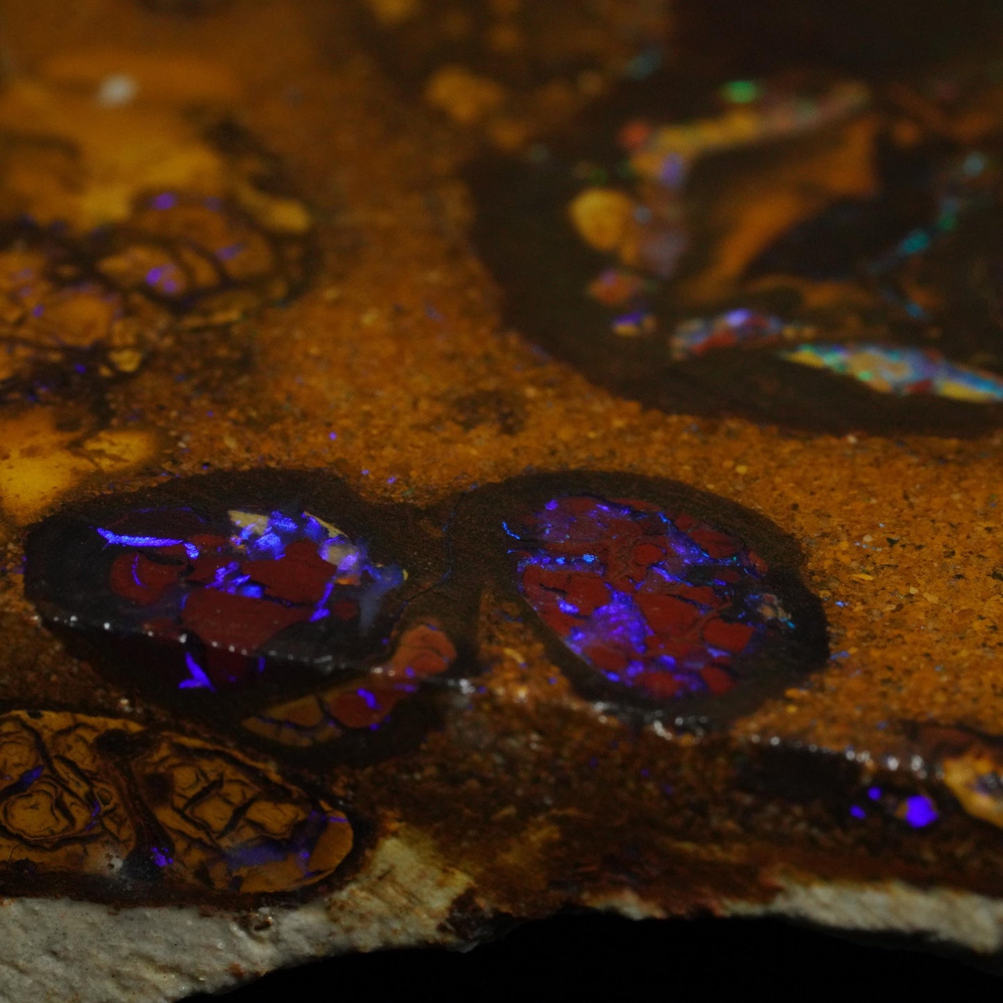 Boulder Opal Slab