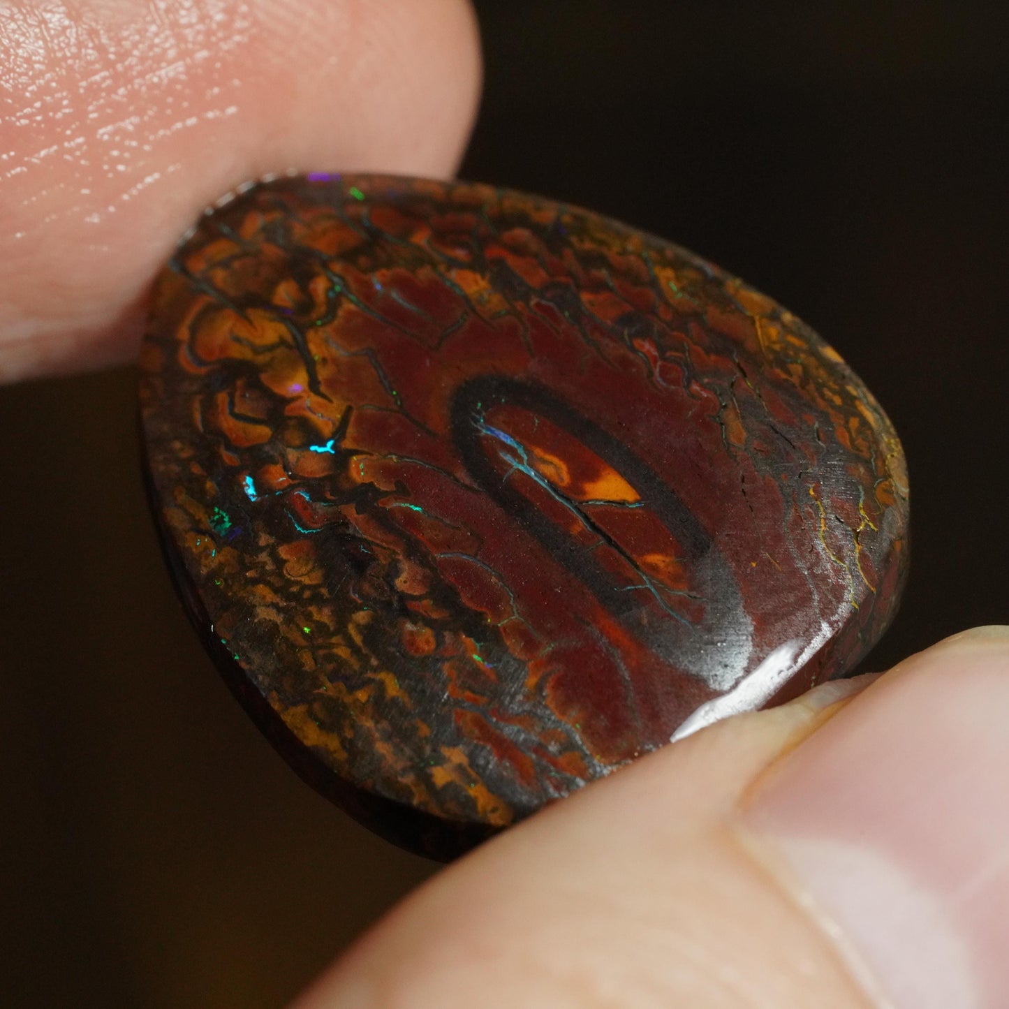Boulder Opal Rub