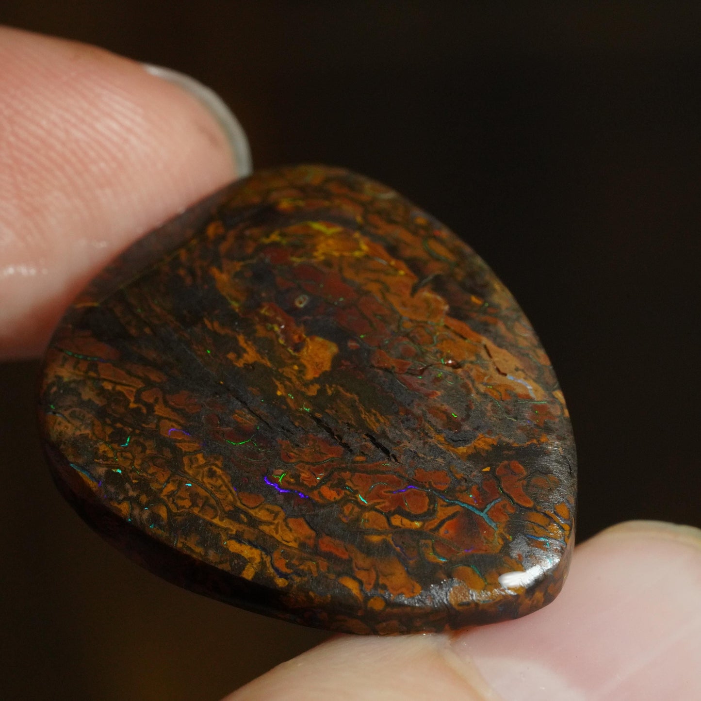 Boulder Opal Rub