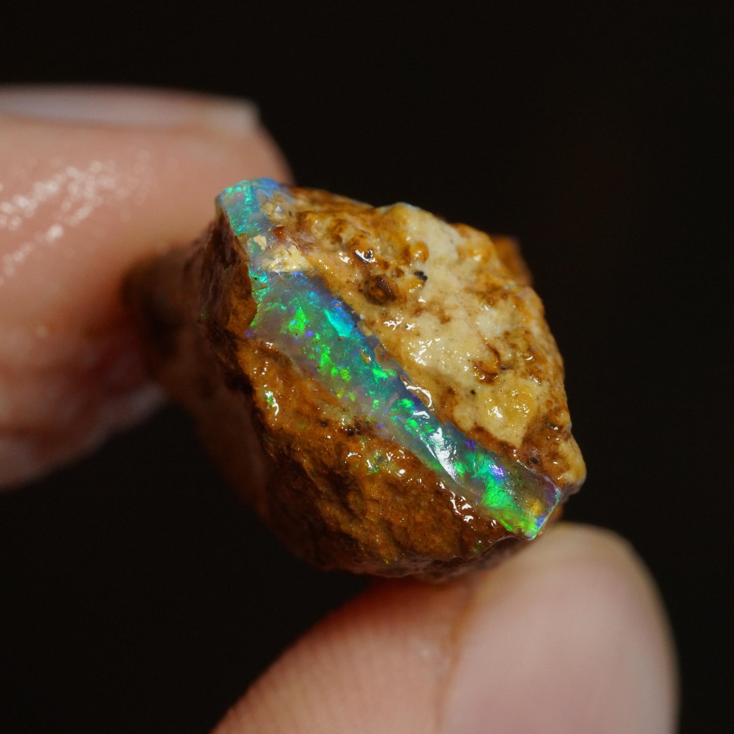 Rough Boulder Opal