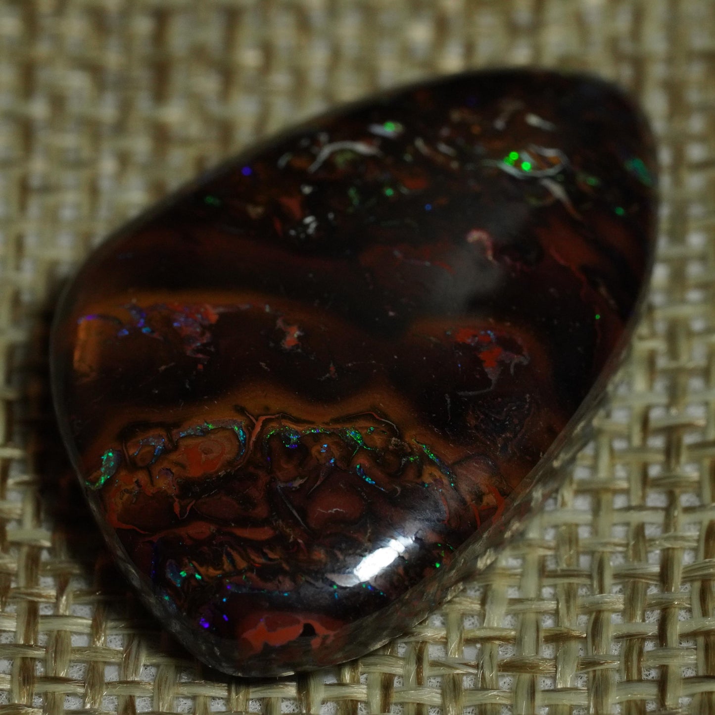 Boulder Opal Cut Stone