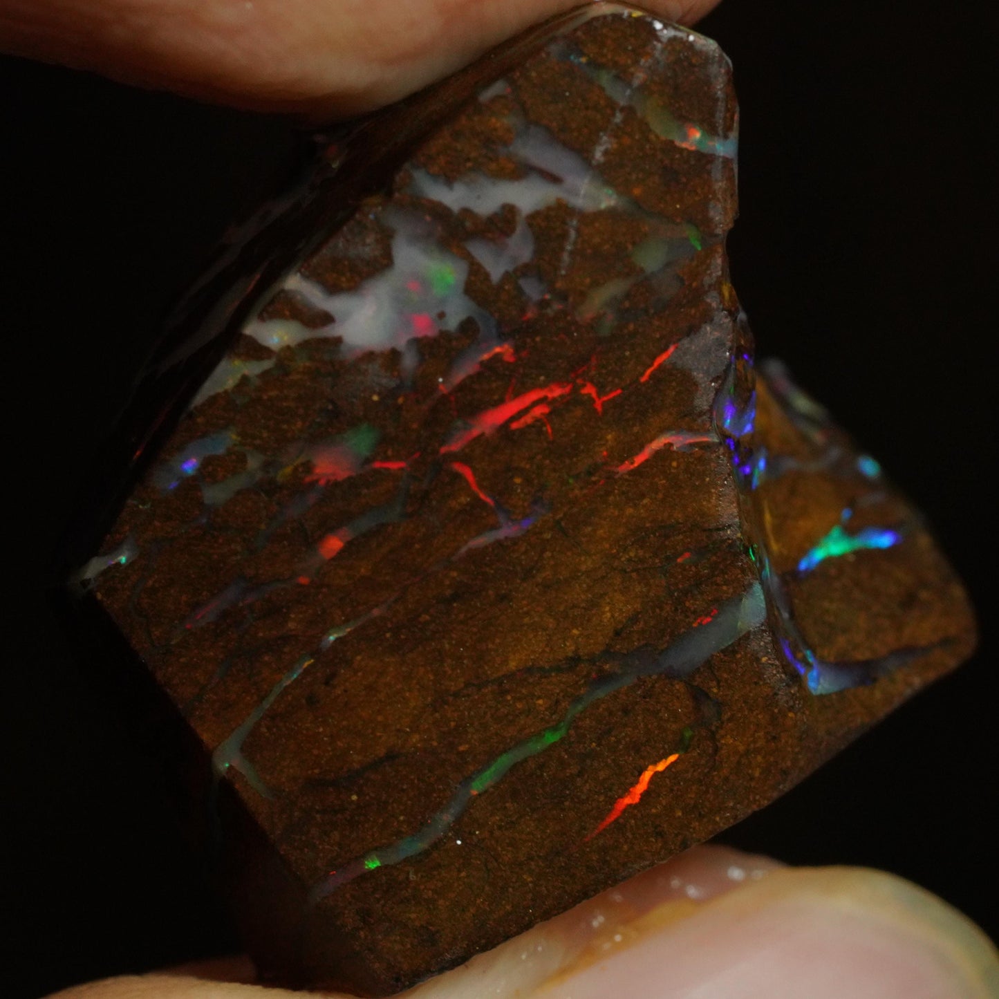 Rough Boulder Opal