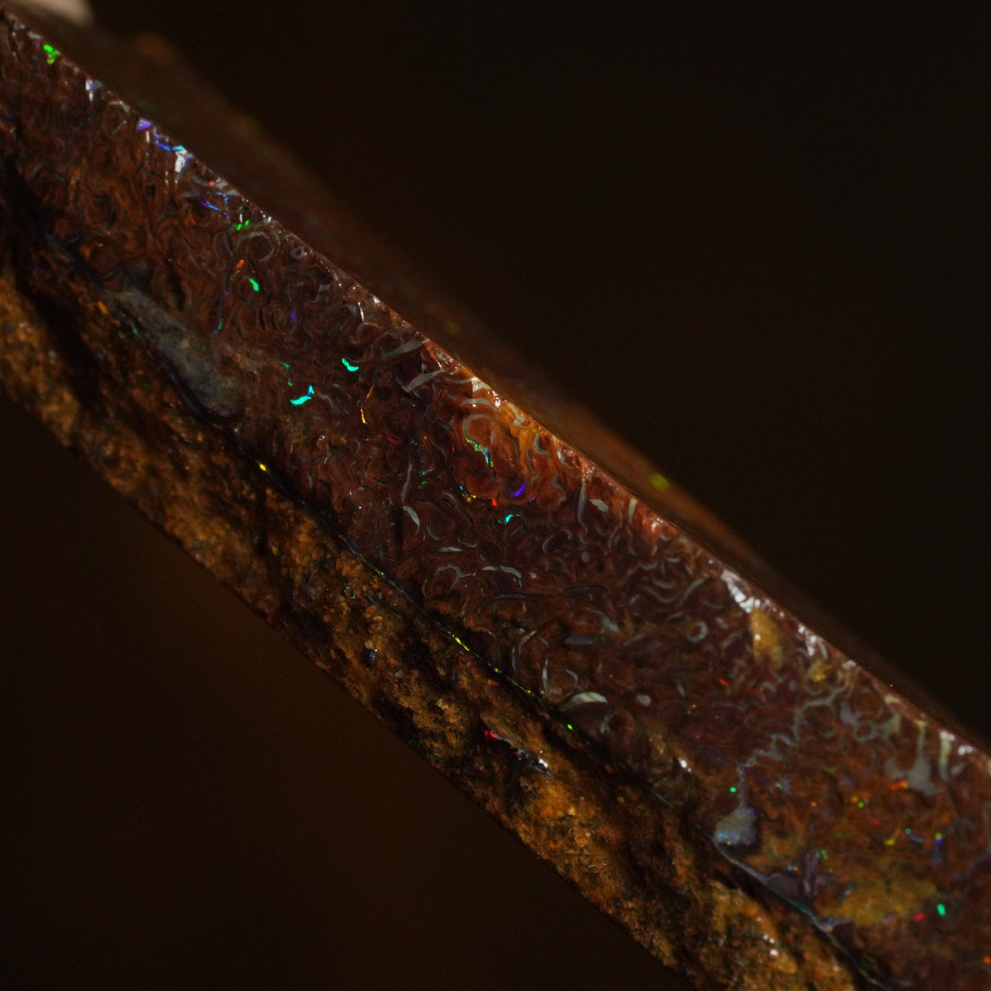 Boulder Opal Rub