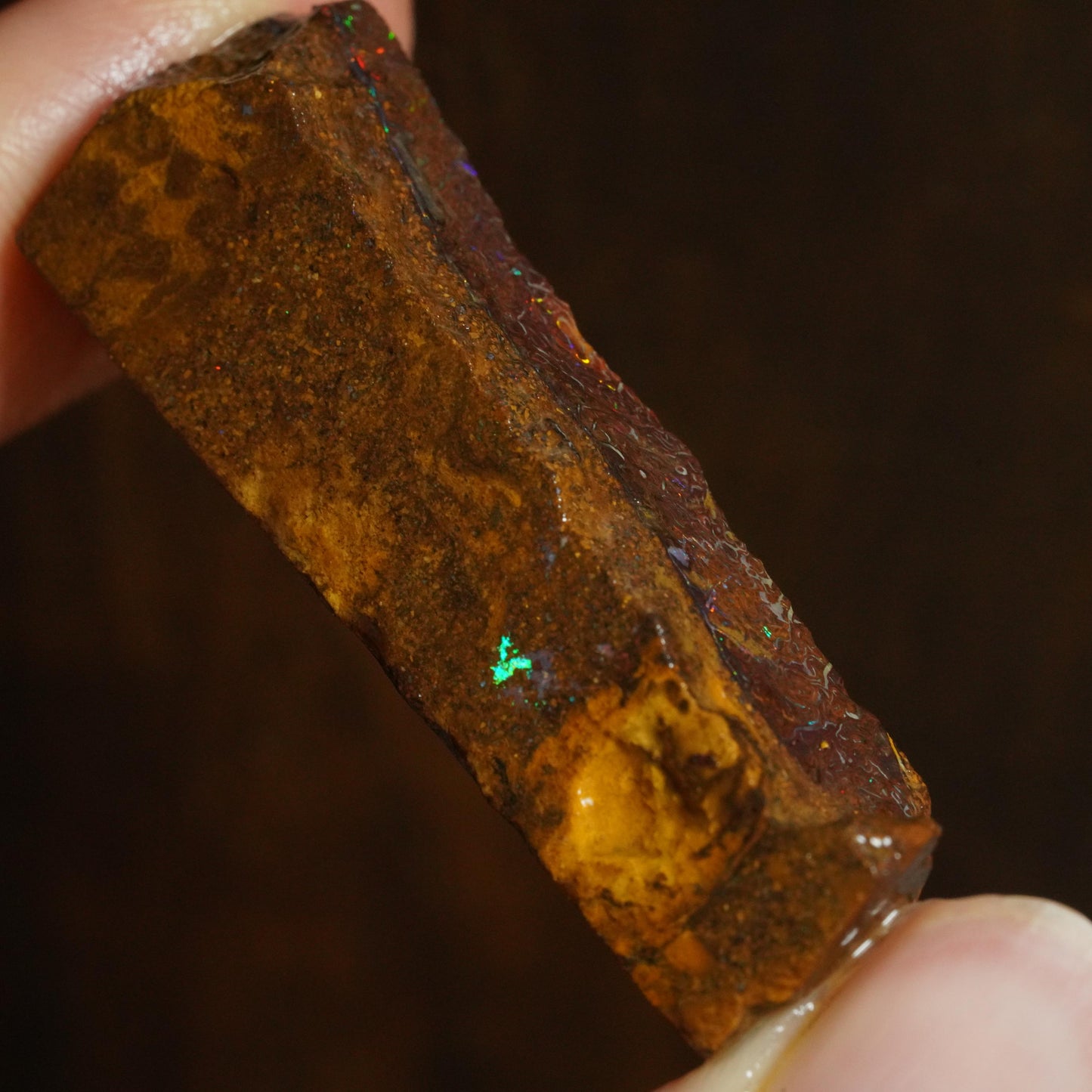 Boulder Opal Rub