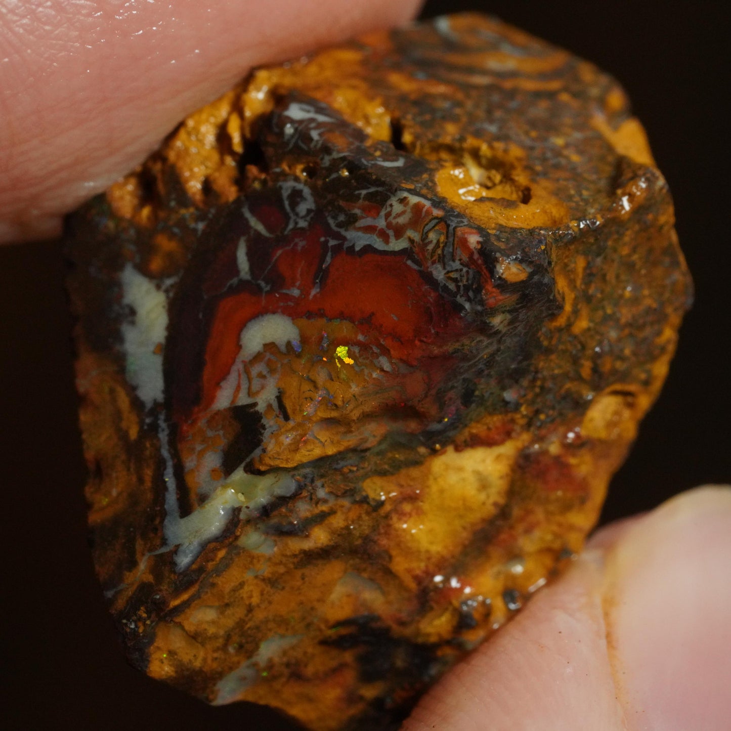 Boulder Opal Rub