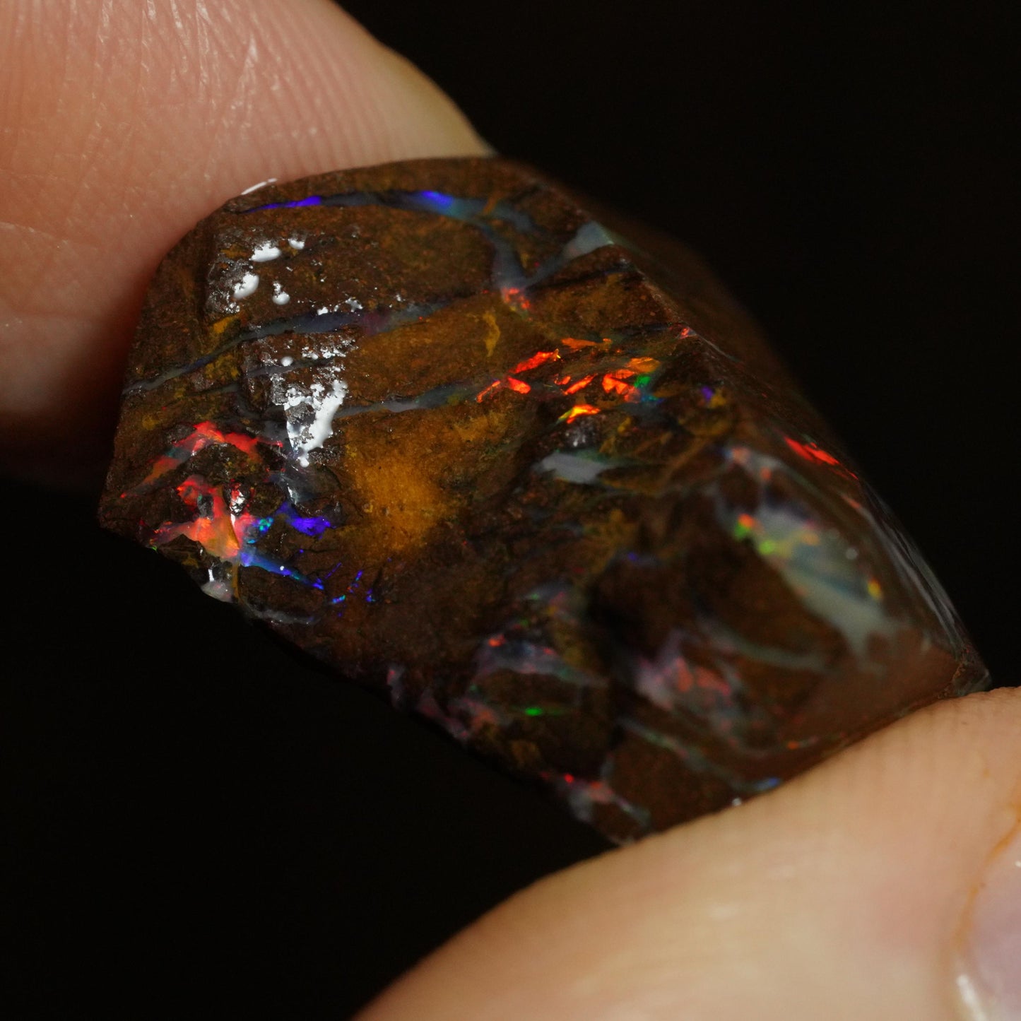 Rough Boulder Opal