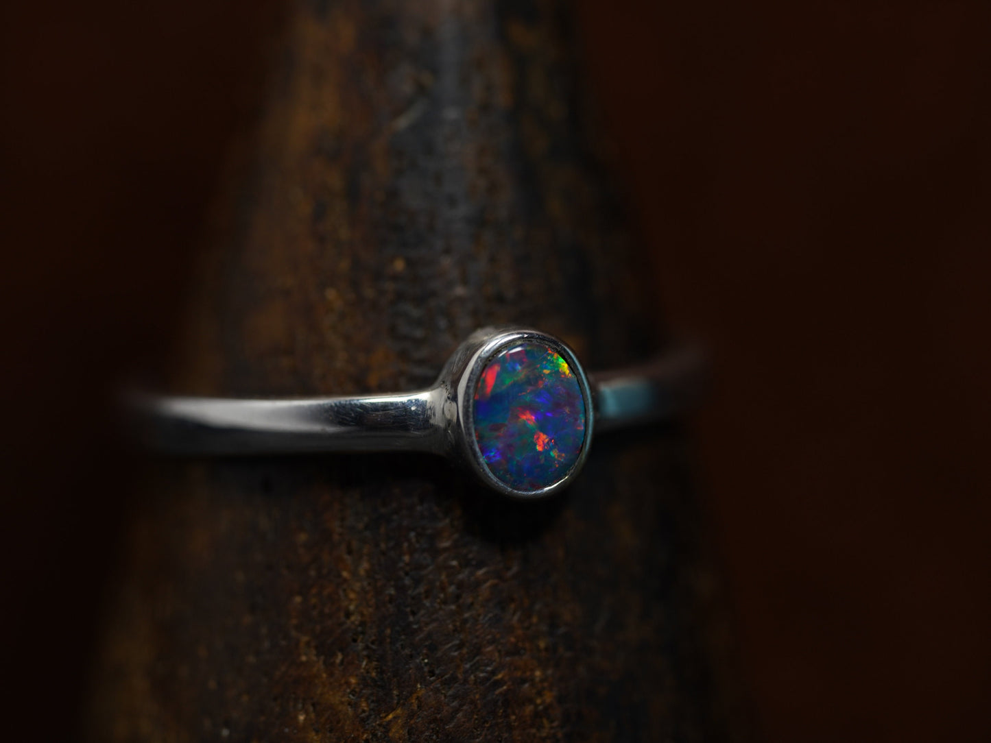 Australian Opal Ring Size 8