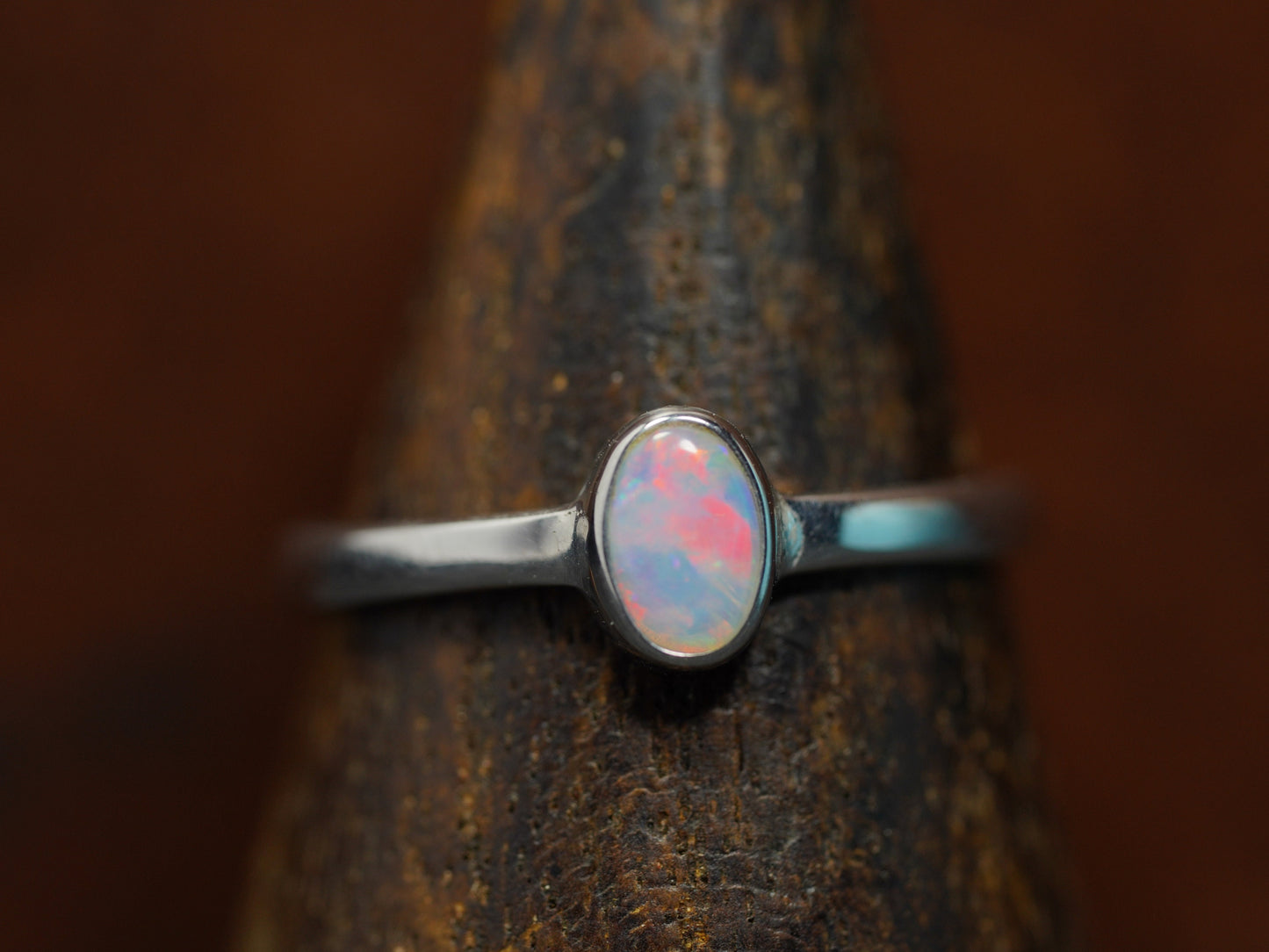 Australian Opal Ring Size 8