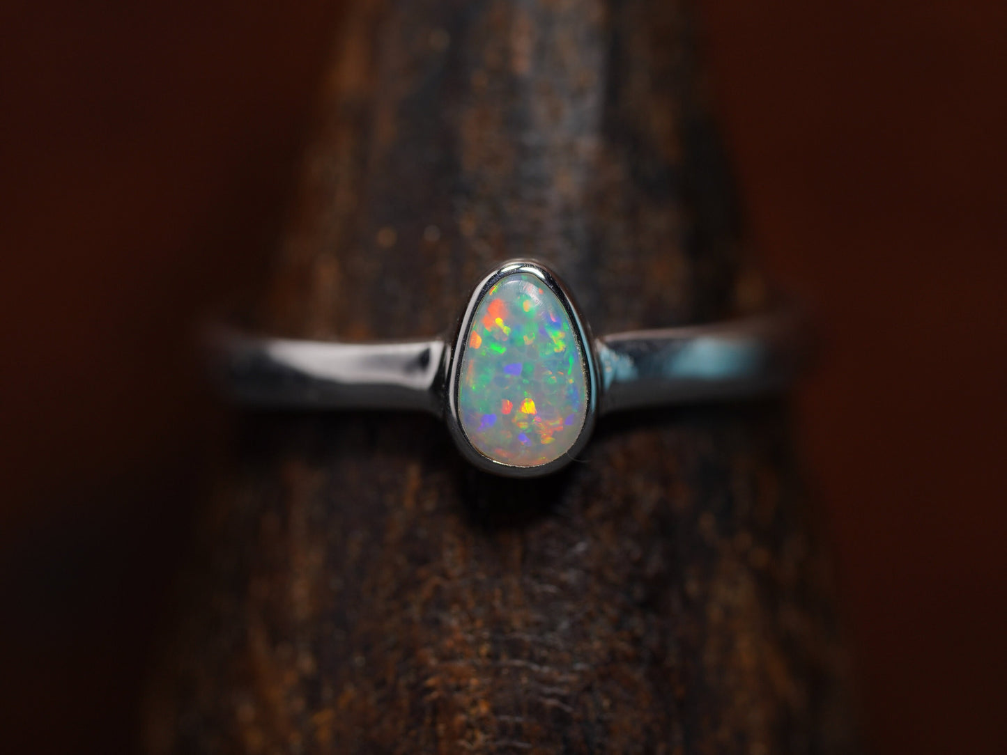 Australian Opal Ring Size 8