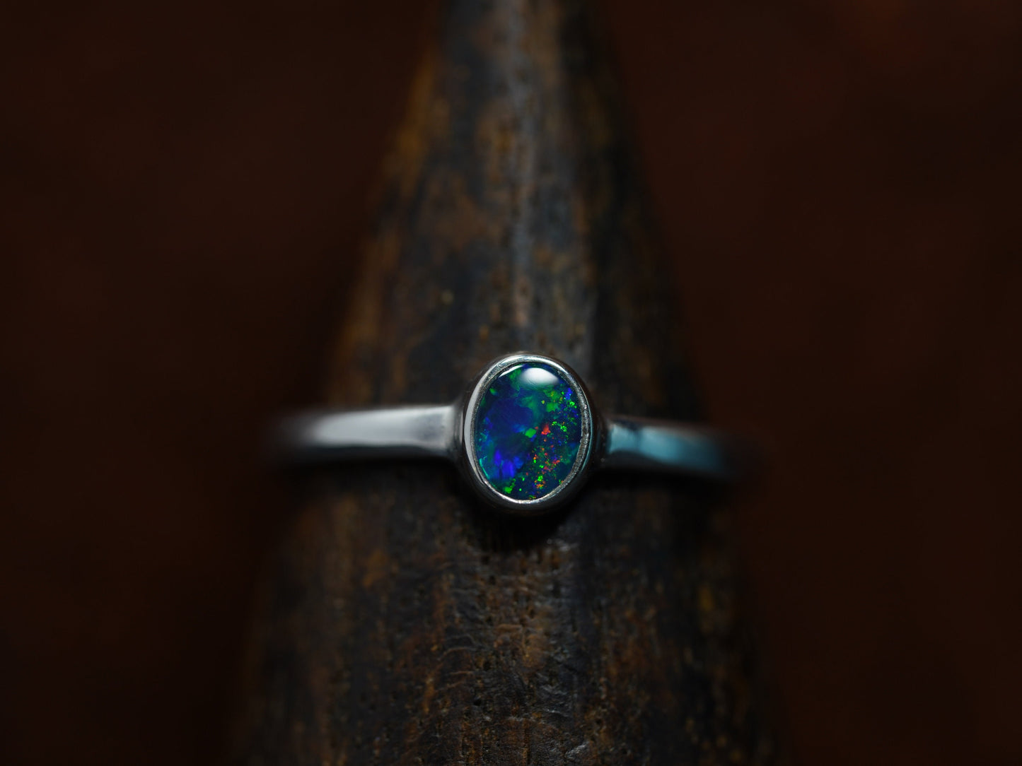 Australian Opal Ring Size 5