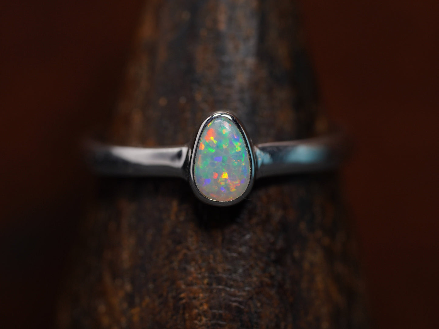 Australian Opal Ring Size 8