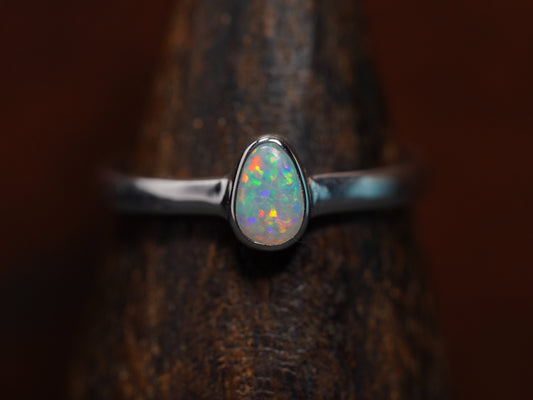 Australian Opal Ring Size 8