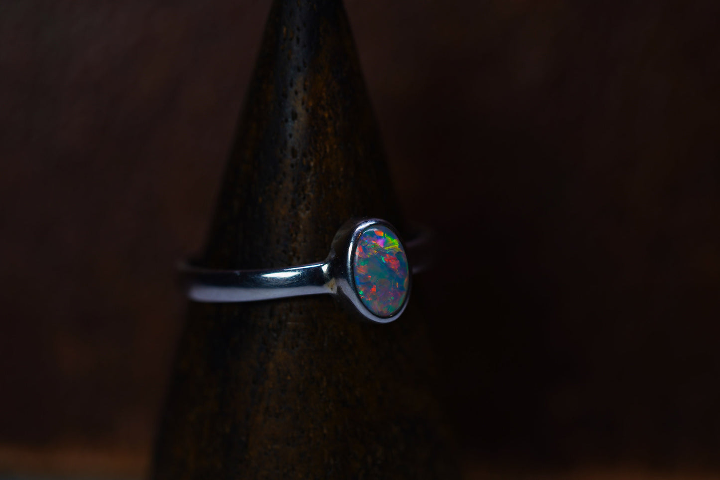 Australian Opal Ring Size 7