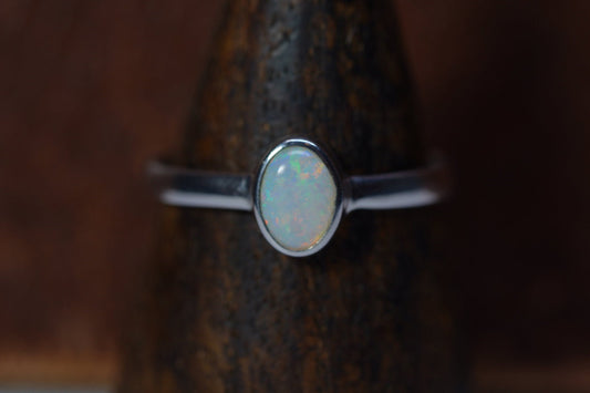 Australian Opal Ring Size 9