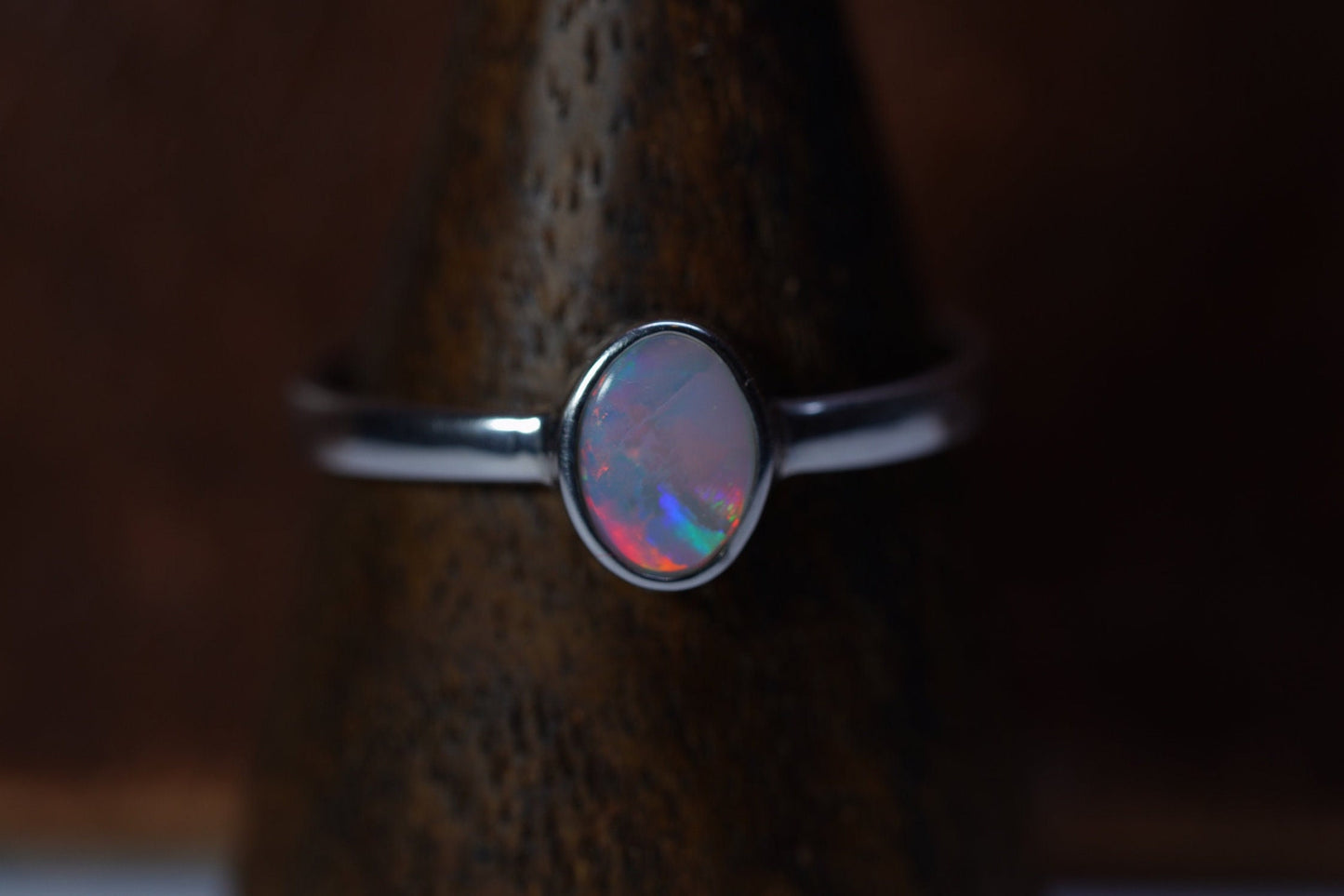 Australian Opal Ring Size 9