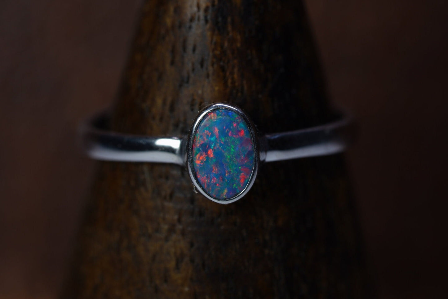 Australian Opal Ring Size 6