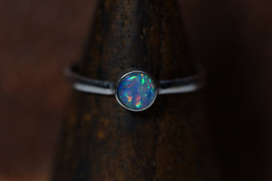 Australian Opal Ring Size 7