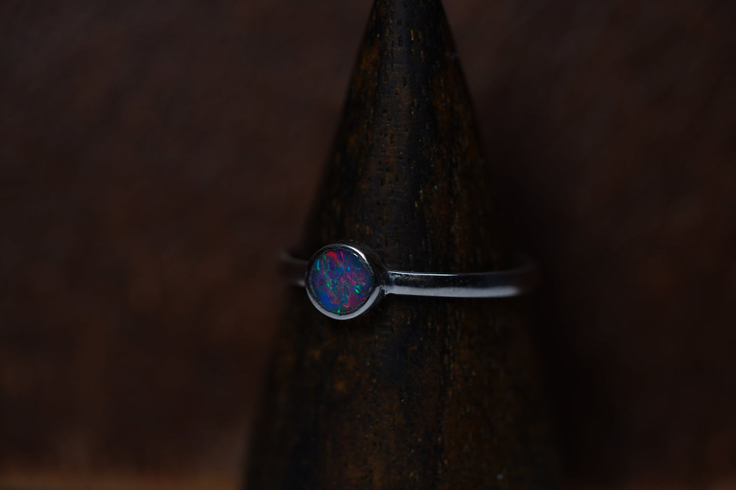 Australian Opal Ring Size 7