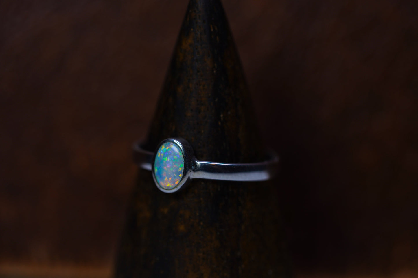 Australian Opal Ring Size 7