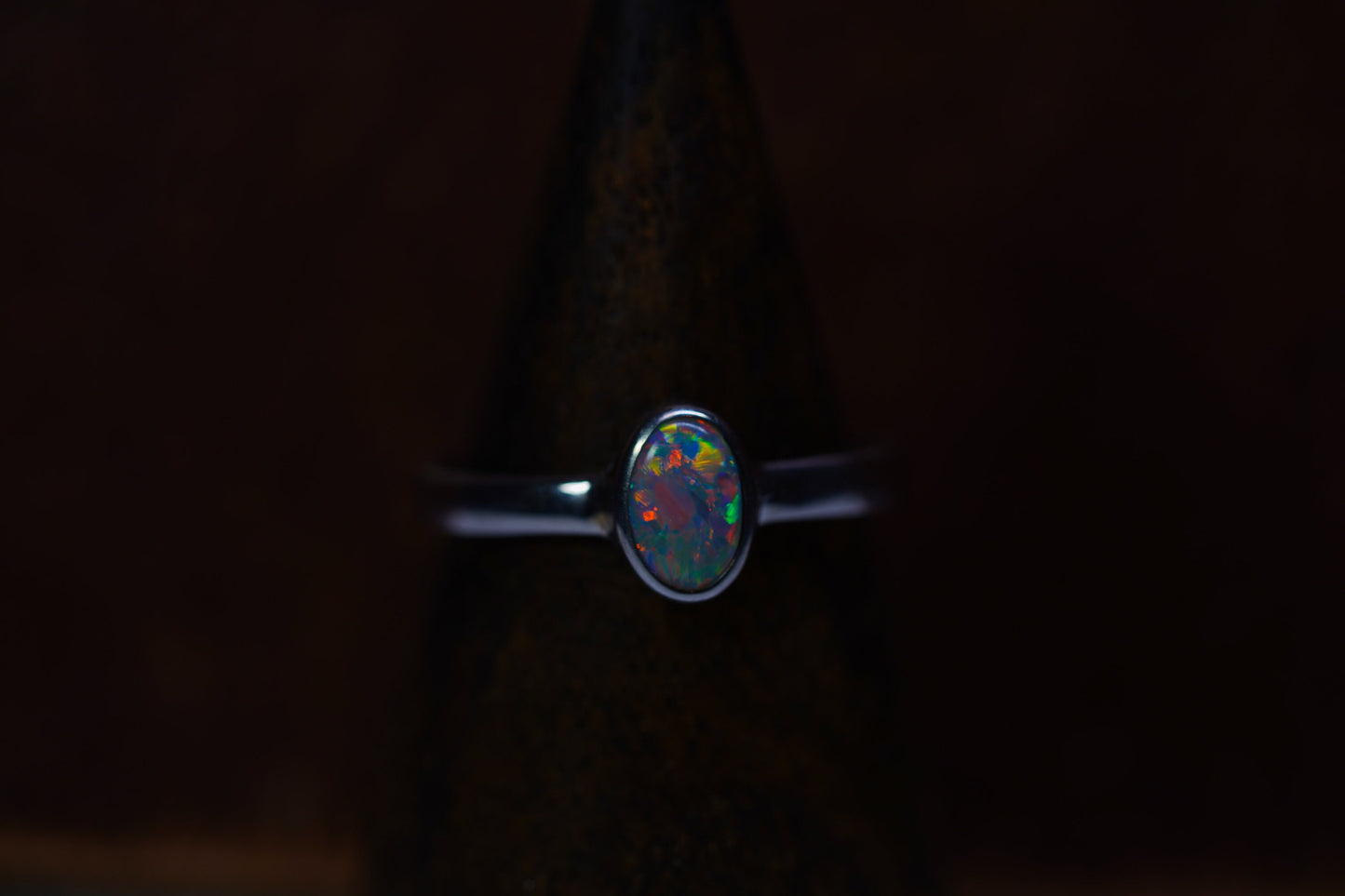 Australian Opal Ring Size 7