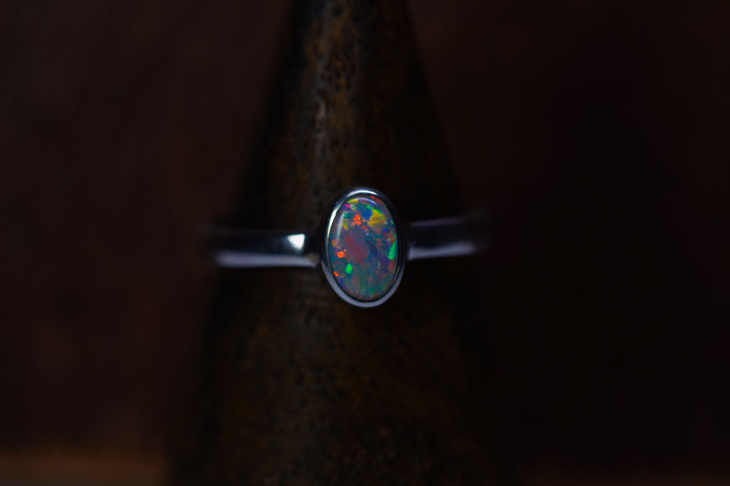 Australian Opal Ring Size 7