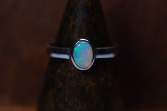 Australian Opal Ring Size 7