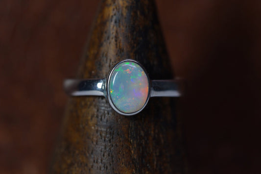 Australian Opal Ring Size 8