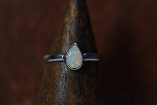 Australian Opal Ring Size 8