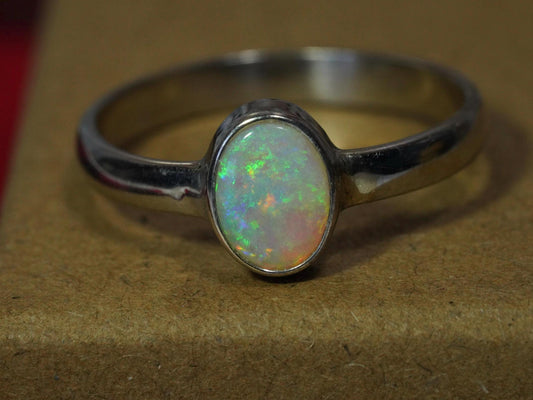 Australian Opal Ring Size 9