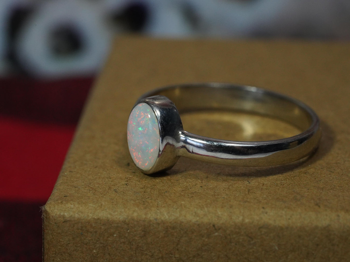 Australian Opal Ring Size 9