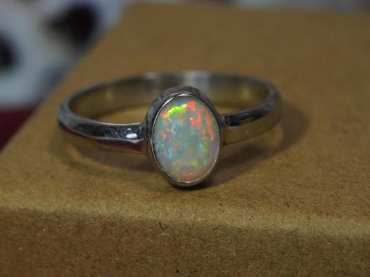 Australian Opal Ring Size 8