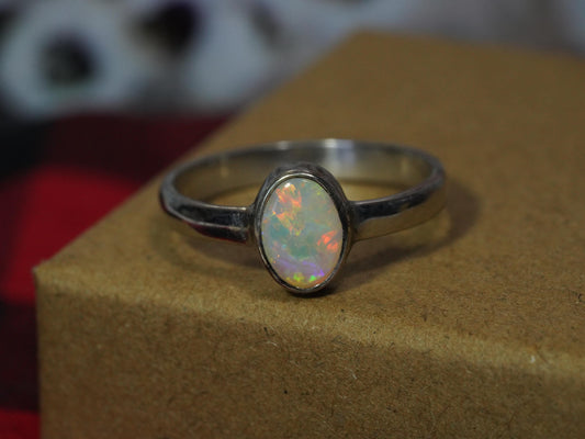 Australian Opal Ring Size 8