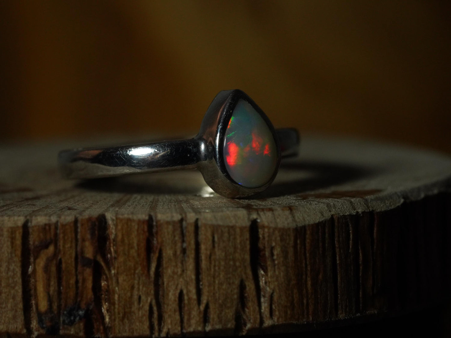 Australian Opal Ring Size 5