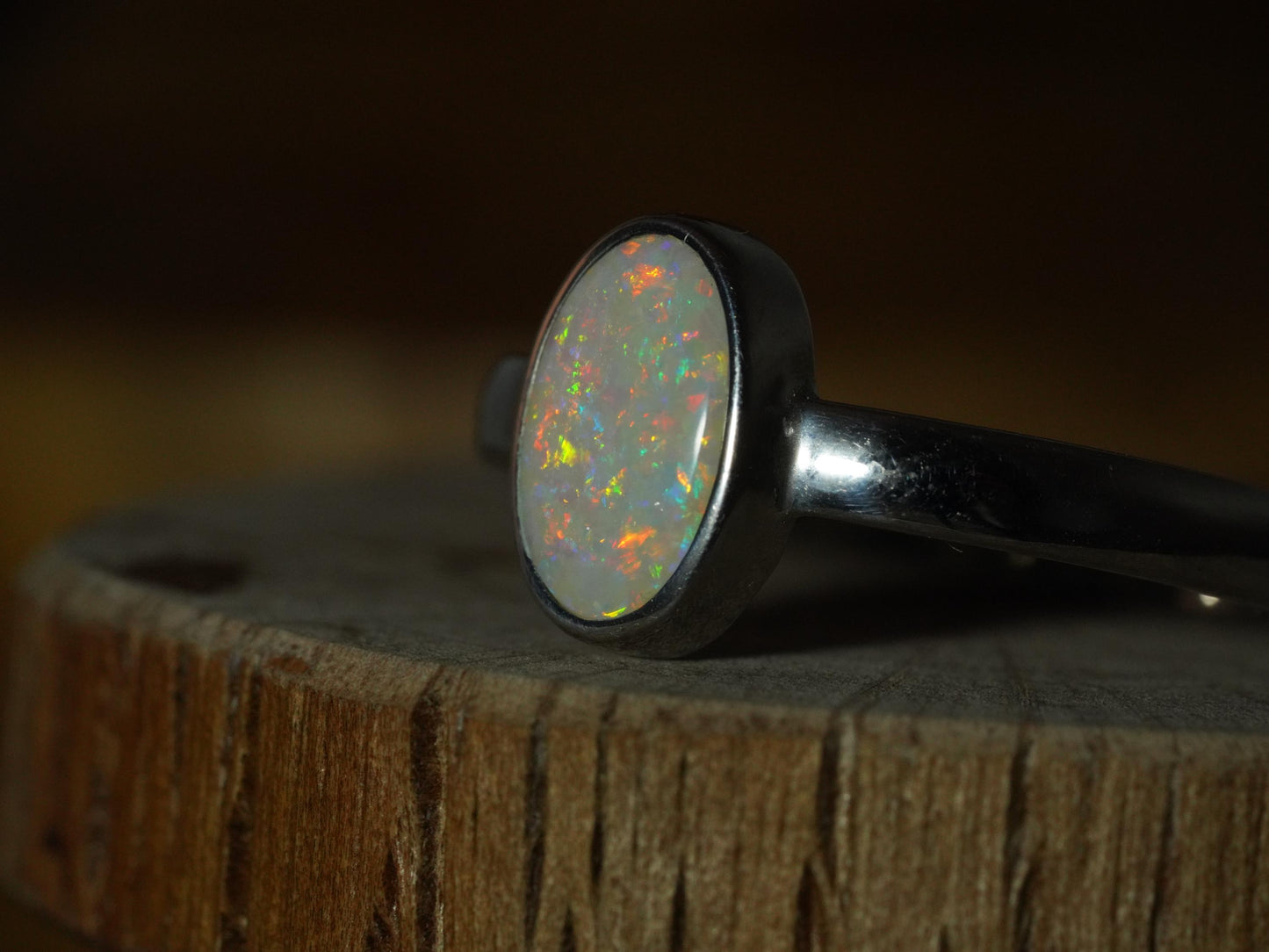 Australian Opal Ring Size 10