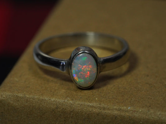 Australian Opal Ring Size 6