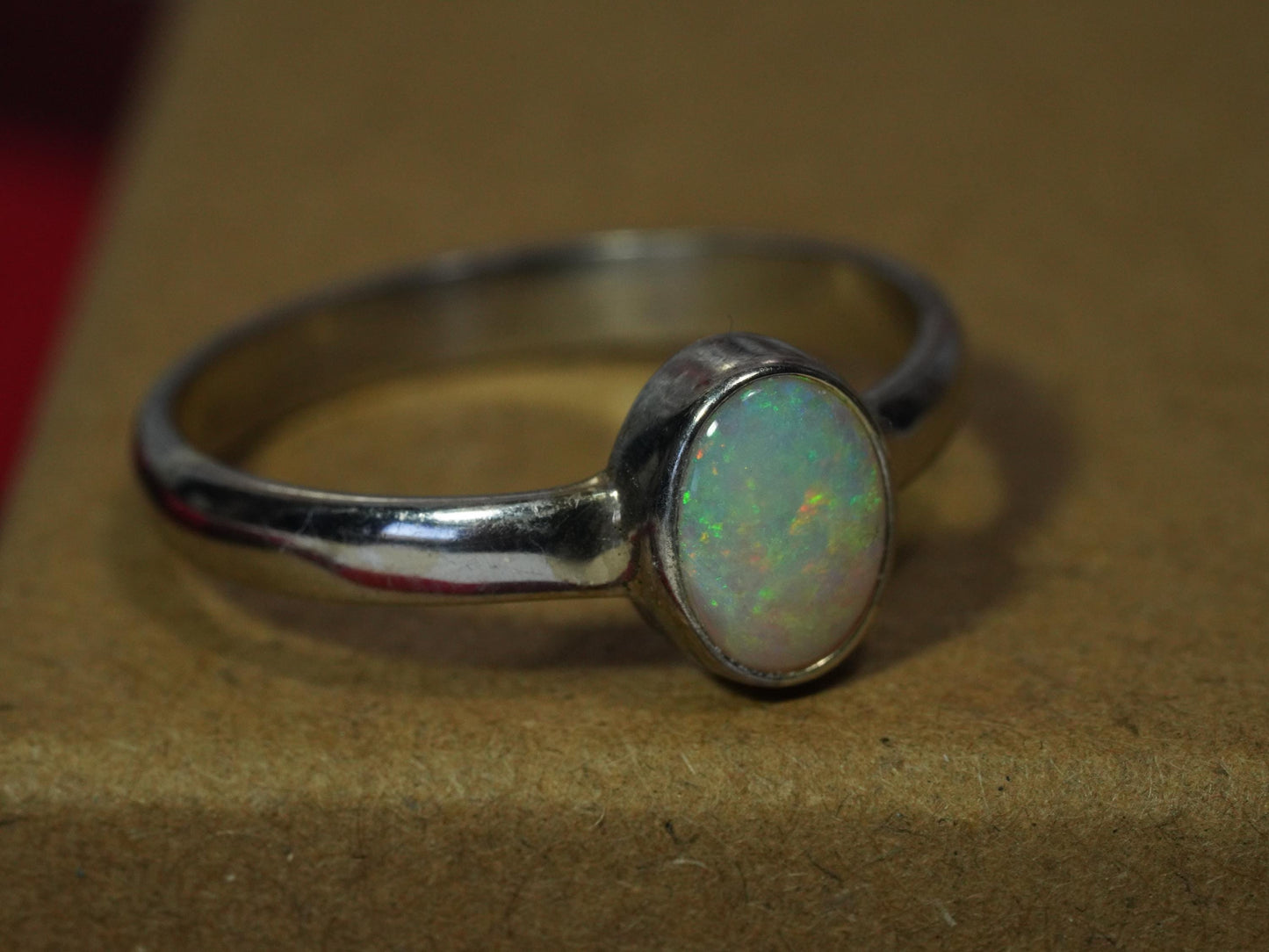 Australian Opal Ring Size 9