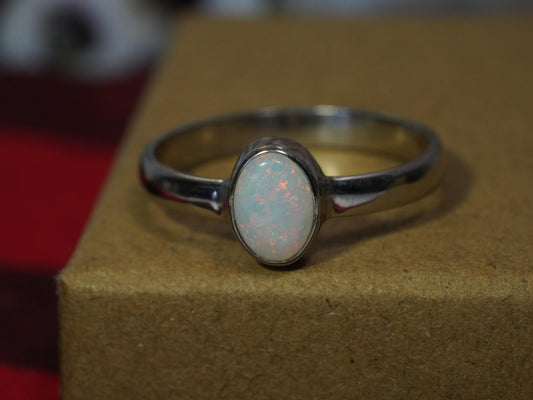 Australian Opal Ring Size 9