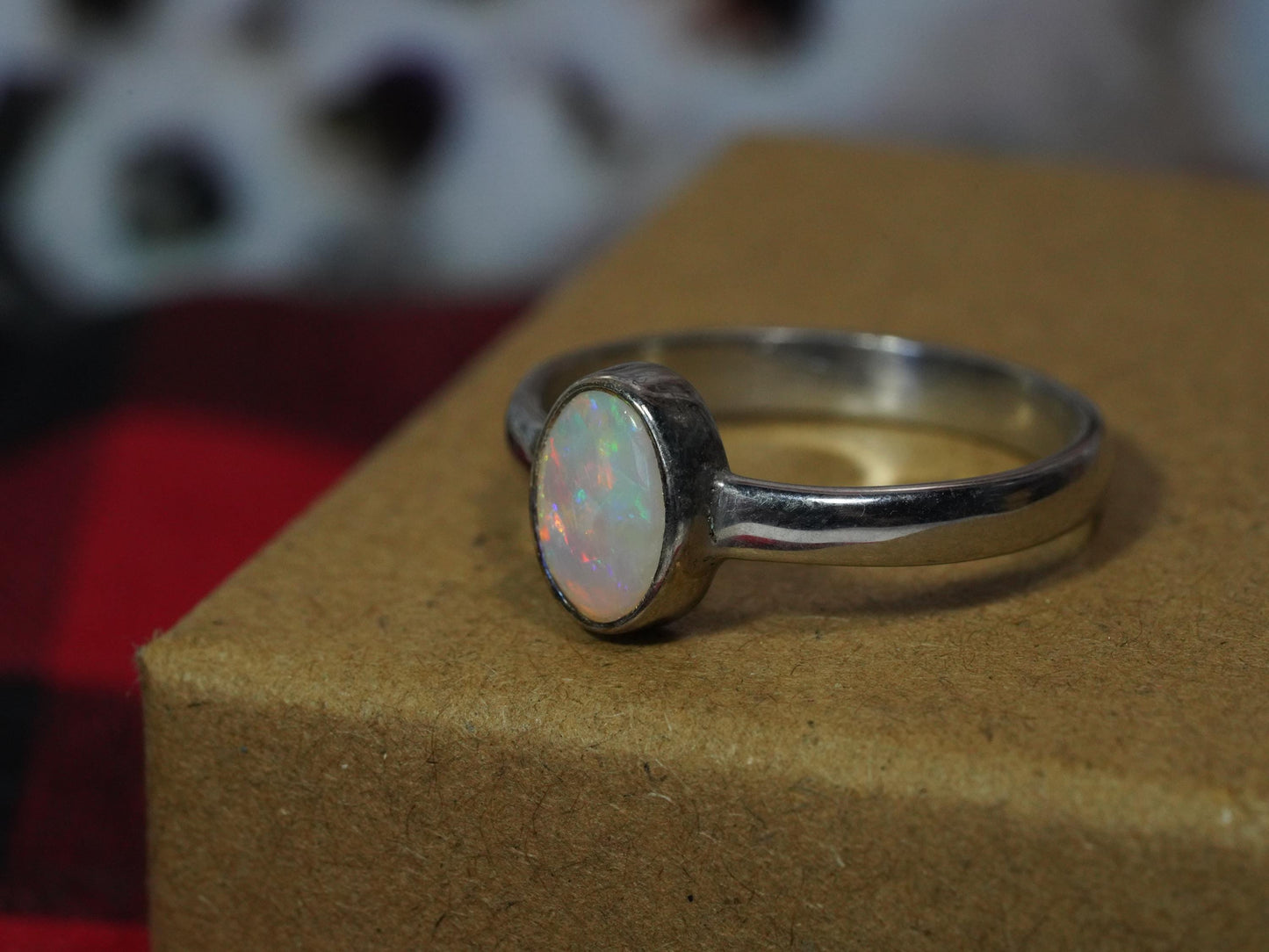 Australian Opal Ring Size 8