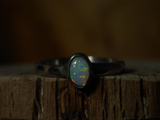 Australian Opal Ring Size 5
