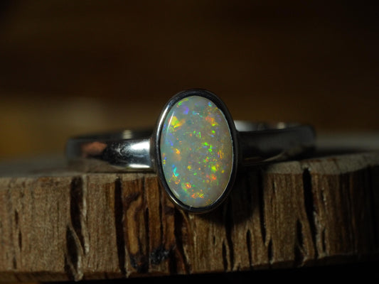 Australian Opal Ring Size 10