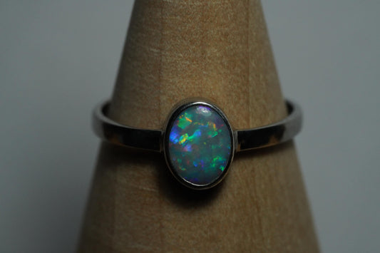 Australian Opal Ring Size 8