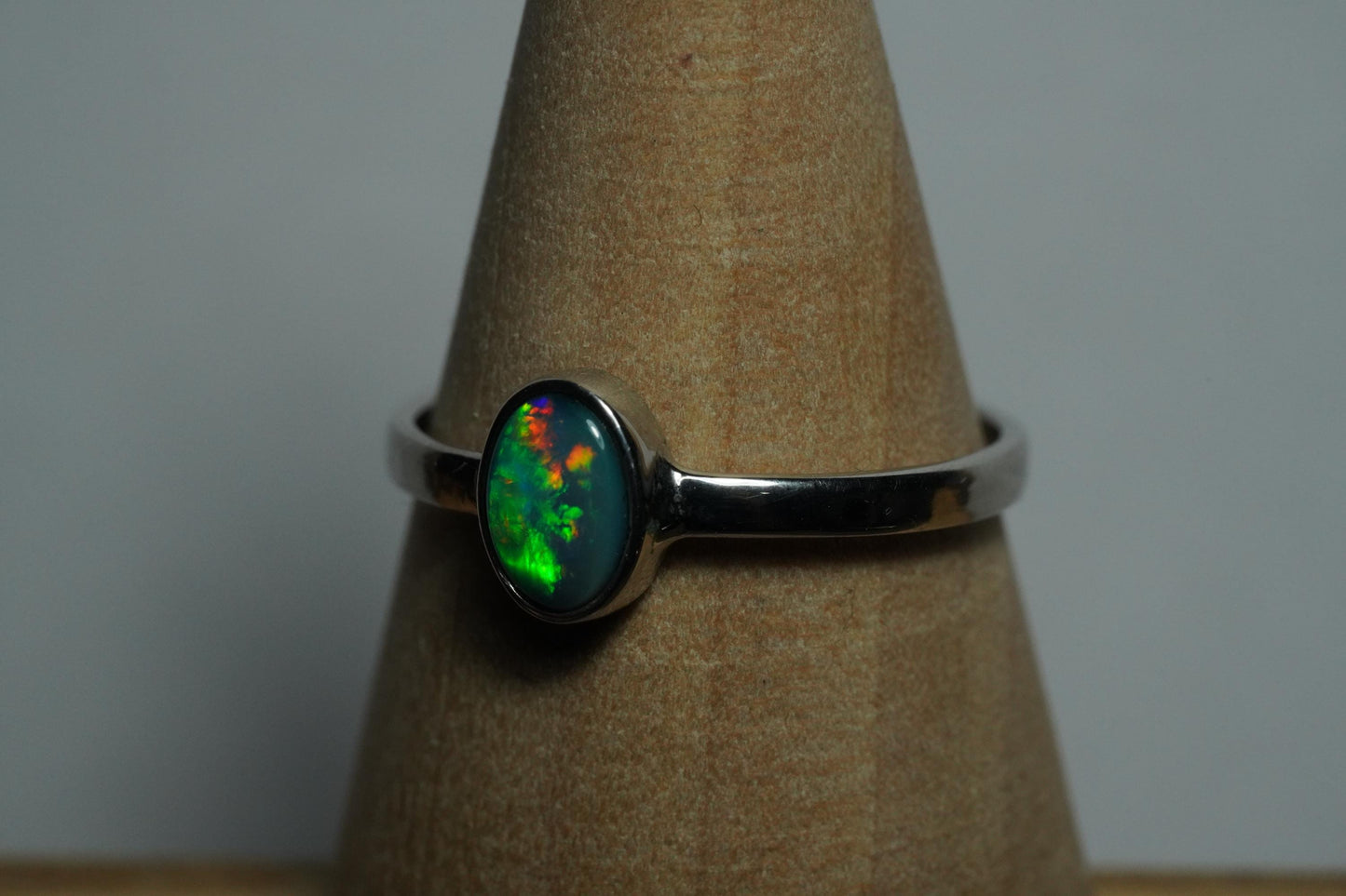 Australian Opal Ring Size 8