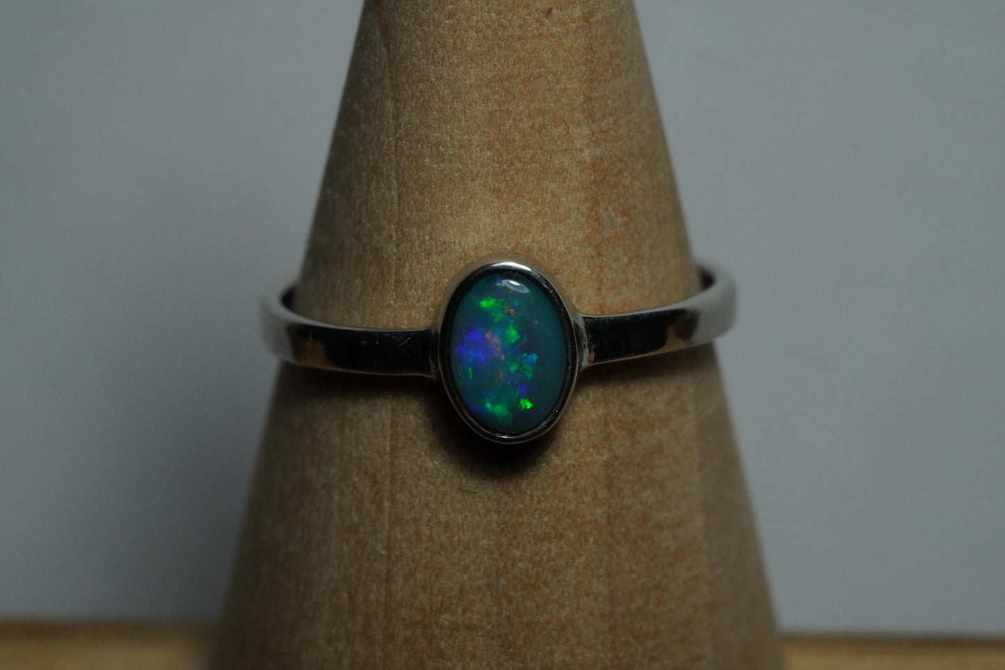 Australian Opal Ring Size 8