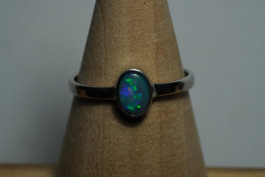 Australian Opal Ring Size 8