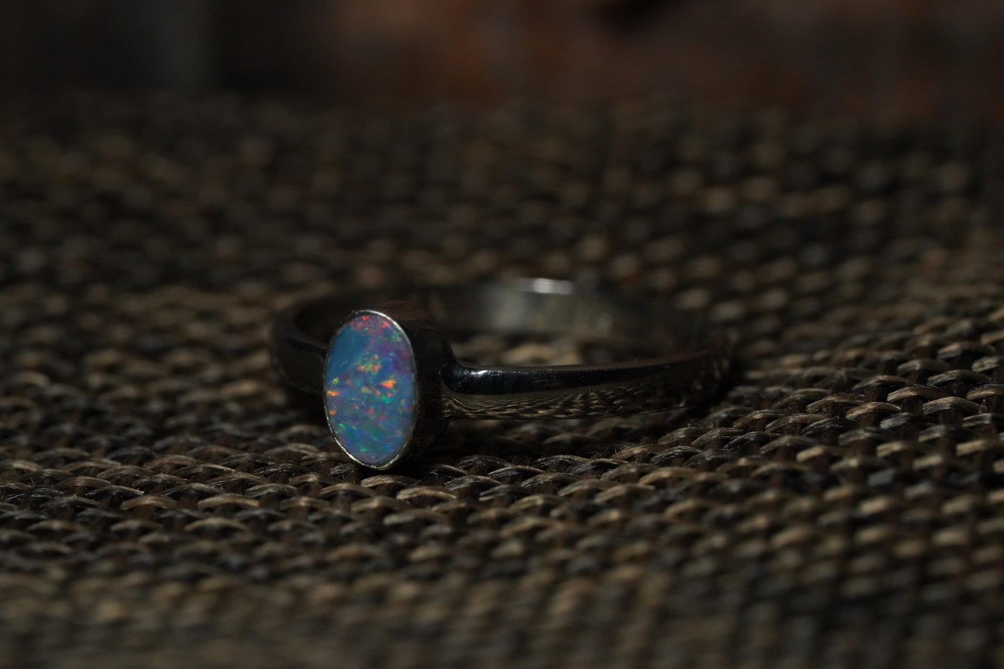 Australian Opal Ring Size 5